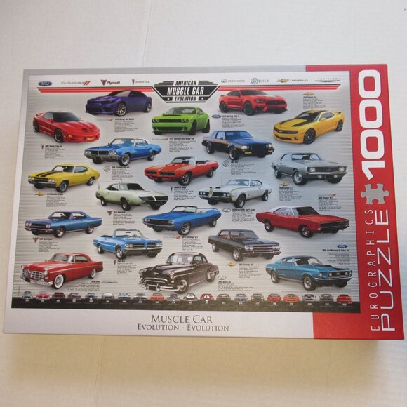 Muscle Car Evolution Puzzle - Picture 14 of 14